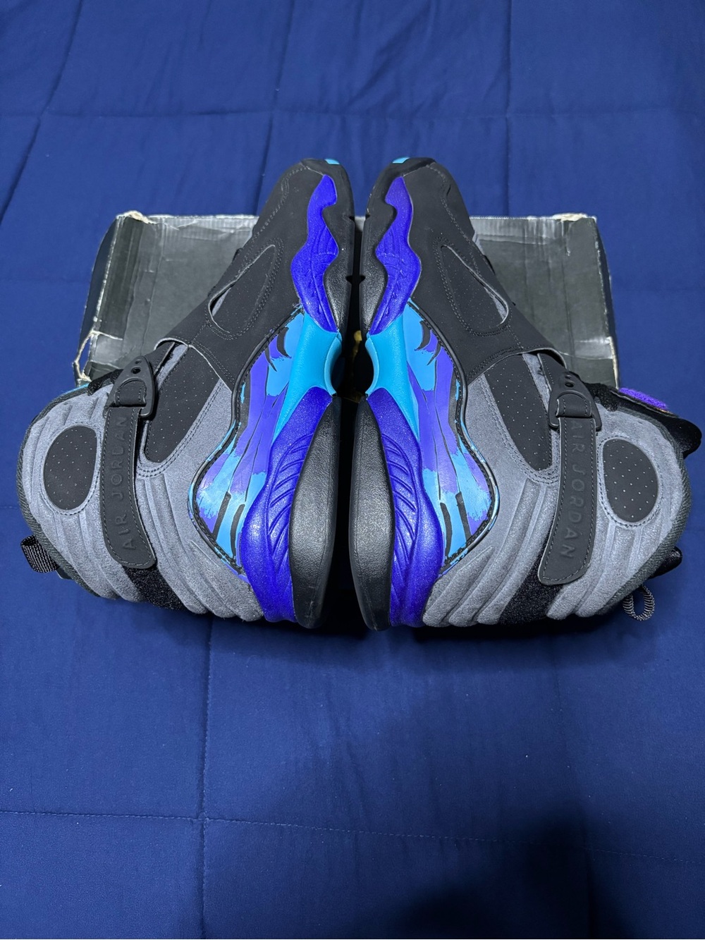 Jordan 8 Retro OG Aqua Size 13 - Picture 2 of 8